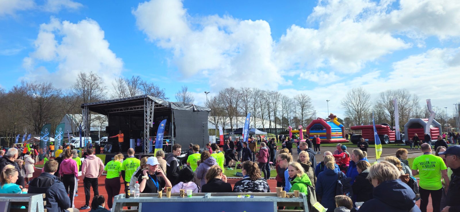 Podium and start at AV Spartaan athletics club Lisse Hollen door de Bollen 2026